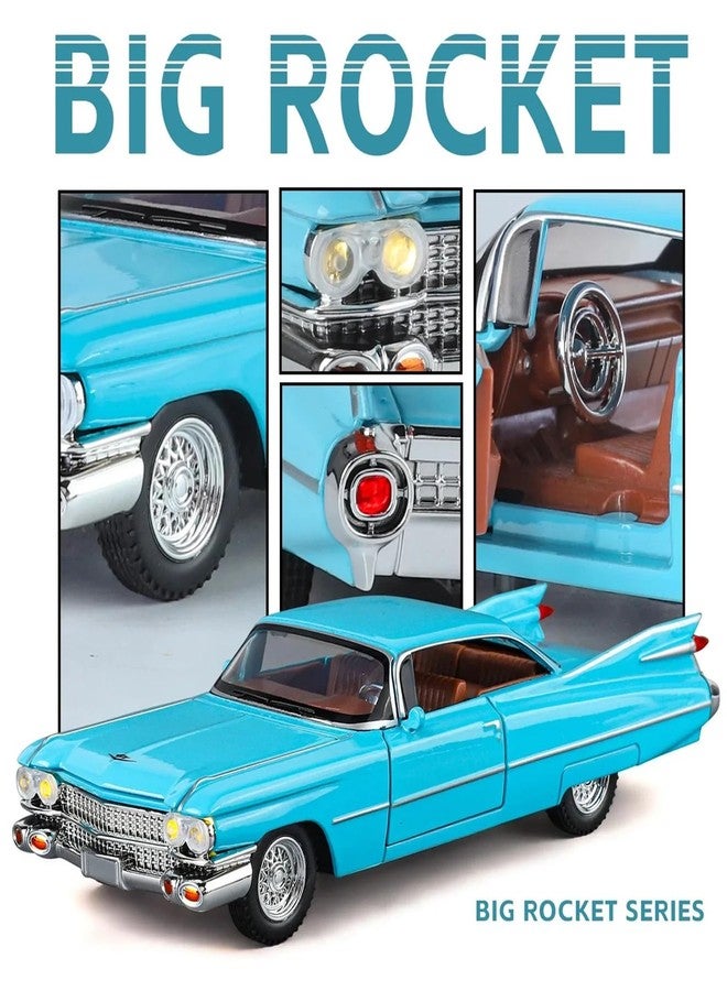 Magicwand 1:24 Scale Die-Cast 1959 Cadilllac Elldorado Biarritz【Large】【Box Packed】 with 4 Openable Doors,Pull Back Action,Lights,Music【Random Color】【Pack of 1】 - Image 2